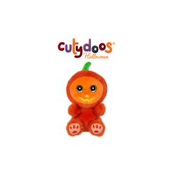 Jouet-Premier âge-Peluches-Peluche citrouille pumky orange – 13 cm