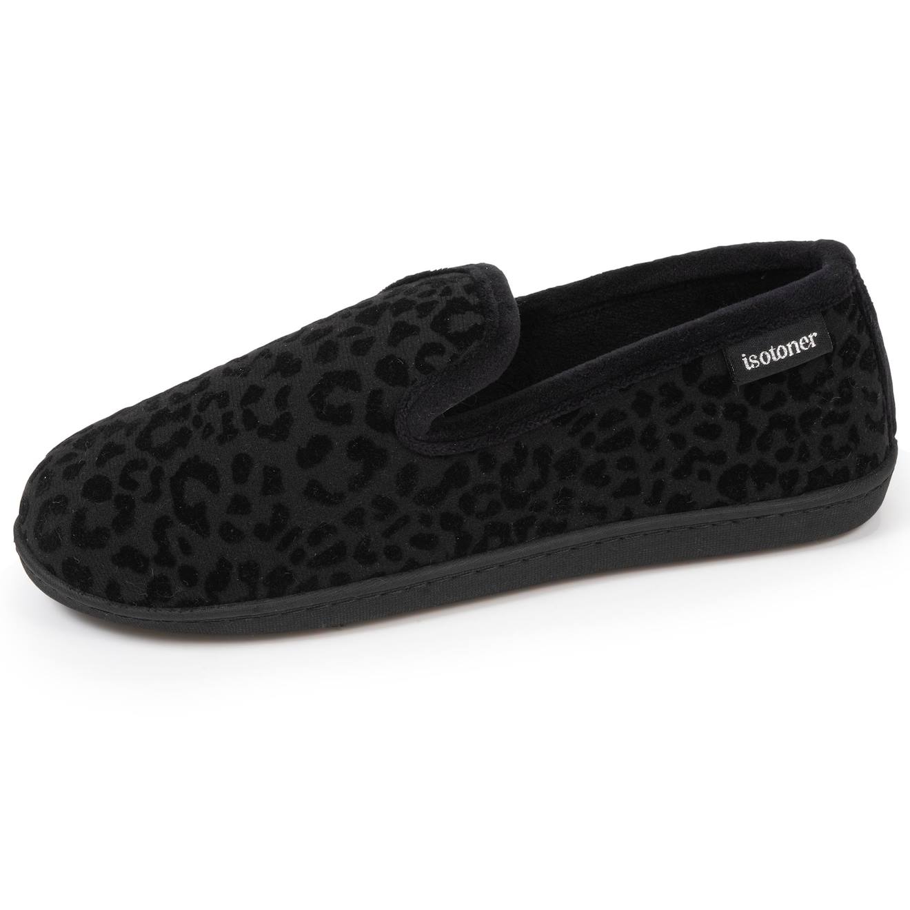 Chaussons Charentaises Semelle Ergonomique Confort, Chauds Noir