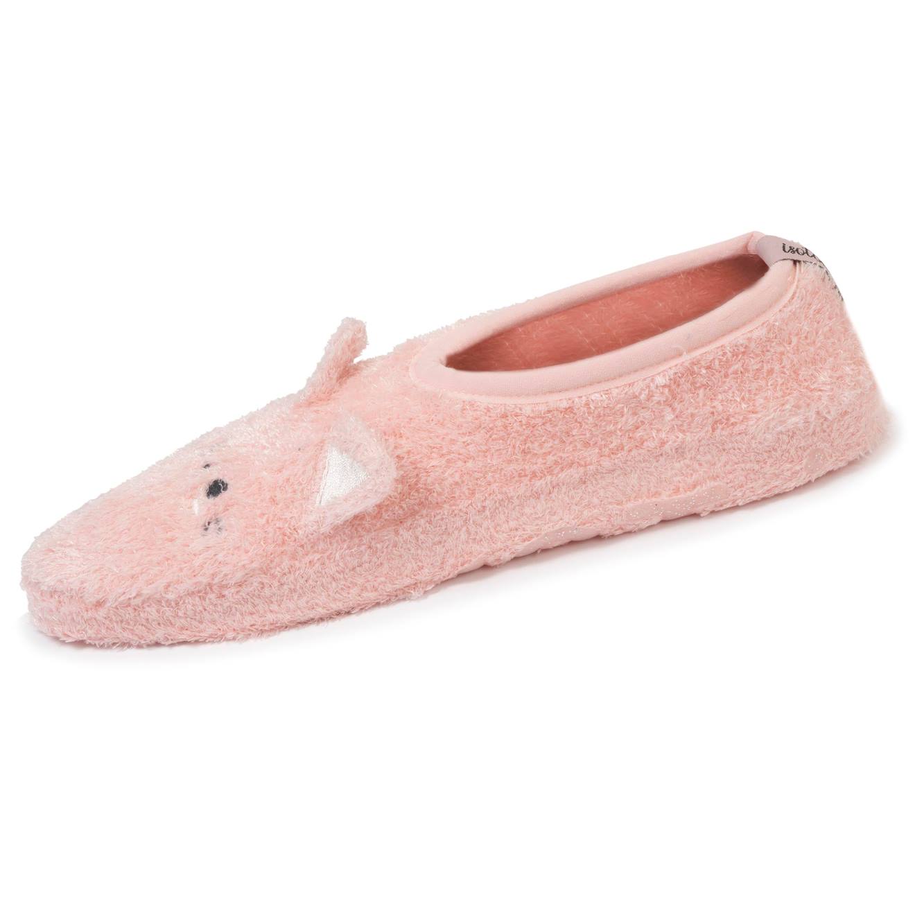 Chaussettes D'intérieur Ultra Confortables, Avec Picots Antidérapants Rose