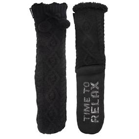 Chaussettes D'intérieur Homme Isotoner - Douces, Chaudes Et Antidérapantes - Idéales Pour L'hiver