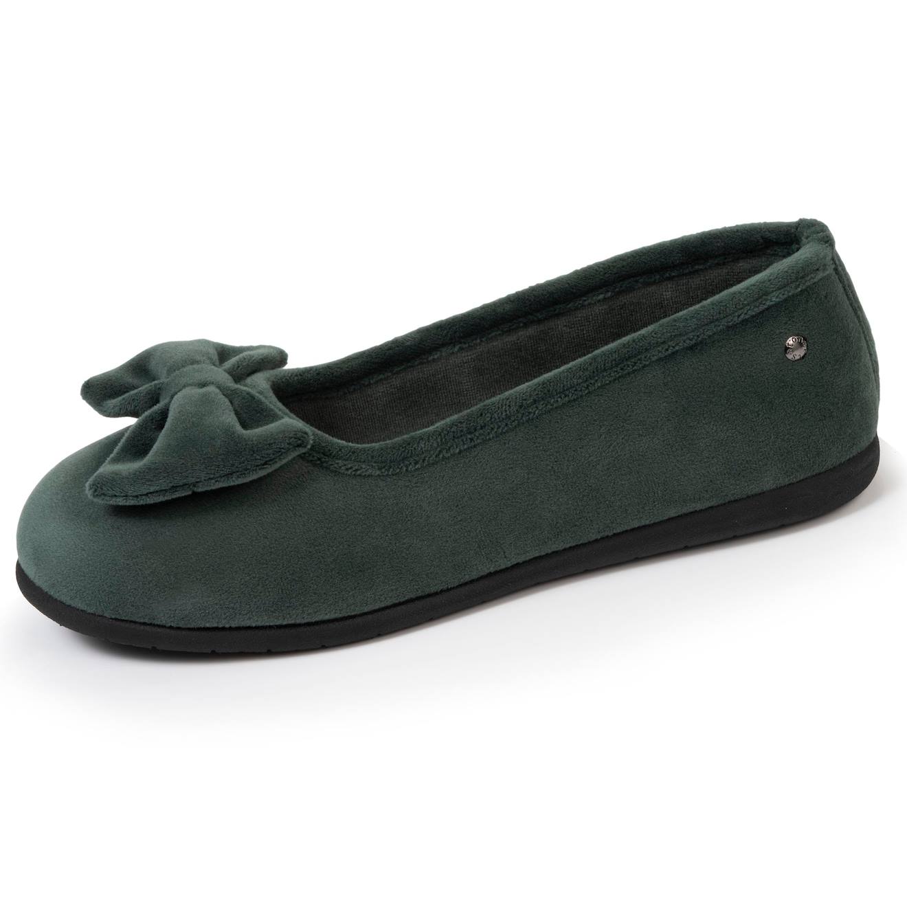 Chaussons Ballerines Souples, Ultra Confortables Et Légers, Confort Technologie Everywear Sauge