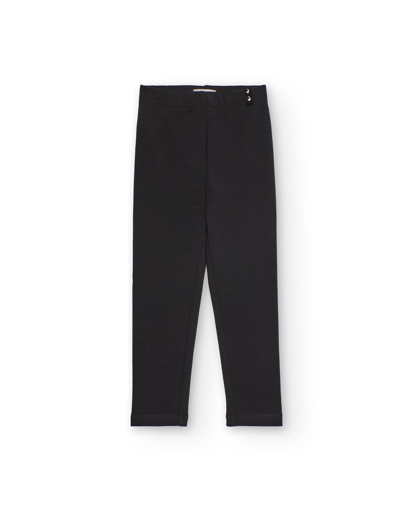 Legging Pour Fille Avec Détail Clous Gris Foncé