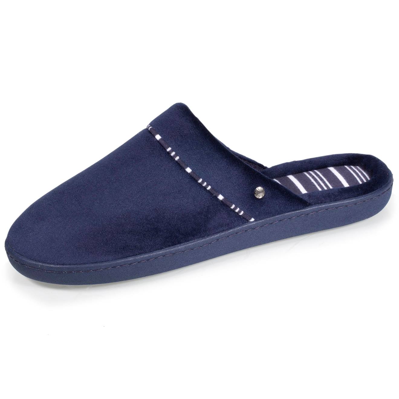 Chaussons Mules Femme En Velours - Semelle Compensée 3.5 Cm, Doublure Fausse Fourrure | Taille 38