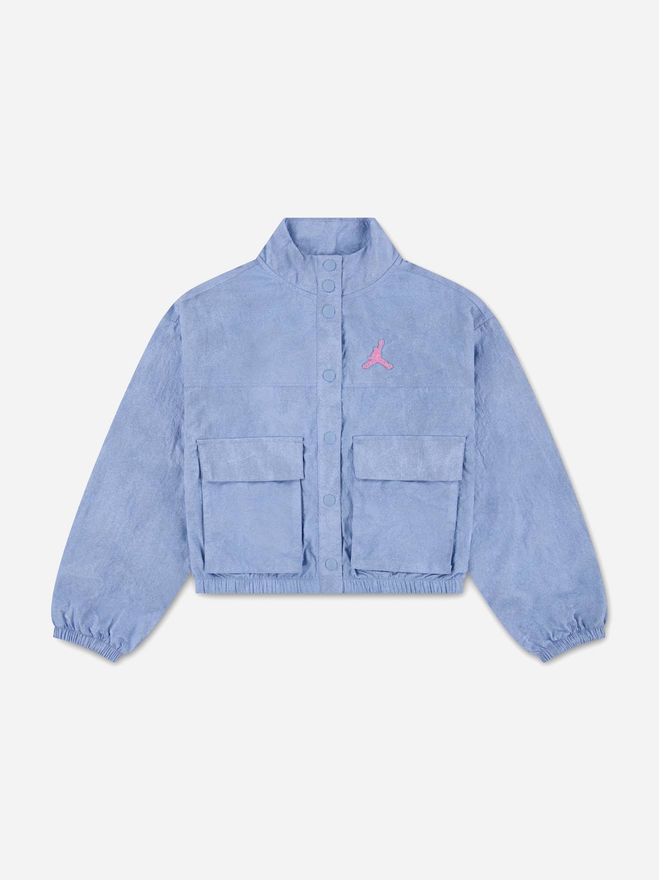 Gilet Col Montant Bleu Clair