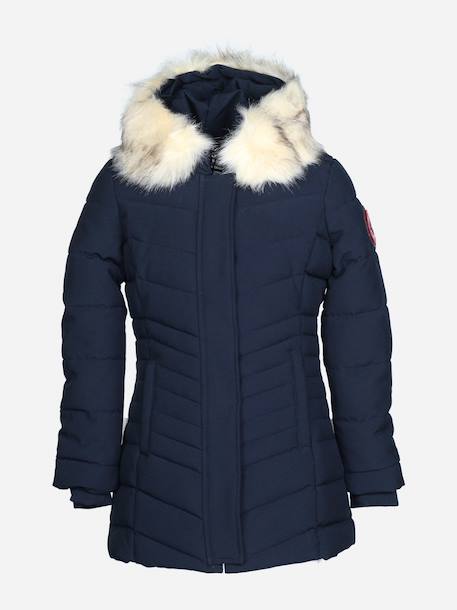 Fille-Manteau, veste-Manteau, parka, blouson-Parka matelassée