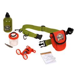 Jouet-Activités artistiques et musicales-Ceinture d’exploration X-Belt – Kit complet d’aventure pour petits curieux