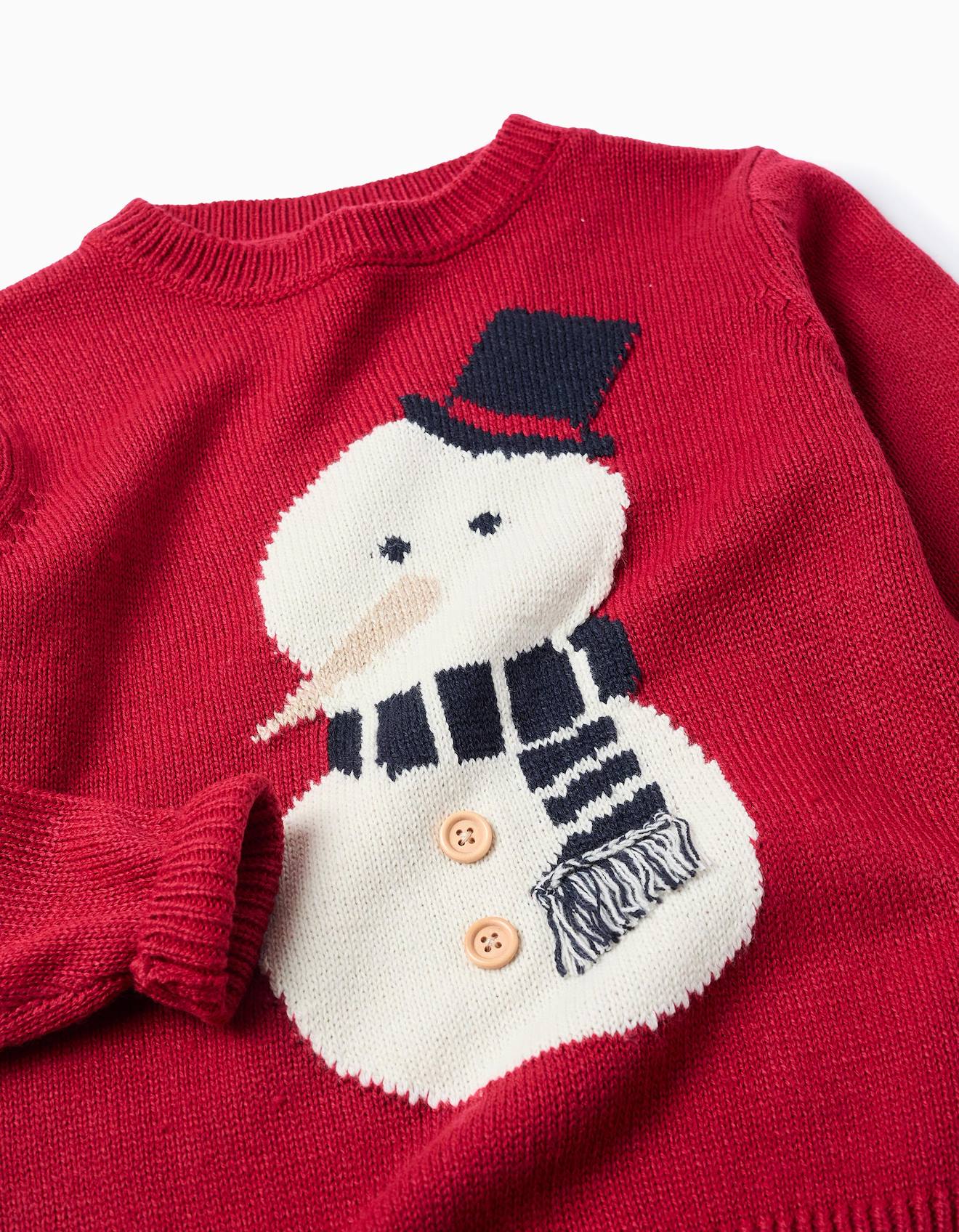 Pull De Noël Bleu Marine Avec Père Noël Et Bonhommes De Neige – Pulls De Noel