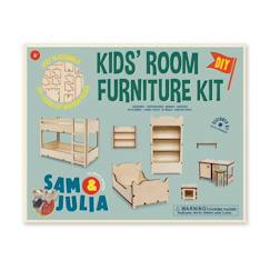 -Construis ta mini chambre d’enfant – Le kit de meubles