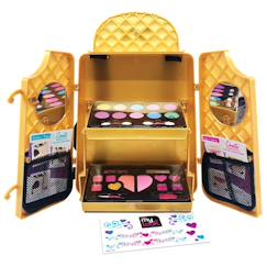 Jouet-Activités artistiques et musicales-Sac à dos de maquillage tout-en-un