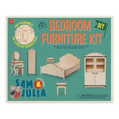 Jouet-Kit de meubles – Mini-chambre principale La Maison des Souris (échelle 1:12)