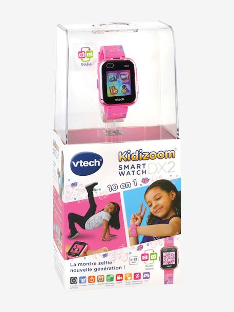 Kidizoom Smart Watch Connect DX2 VTECH bleu+rose 4 - vertbaudet enfant 