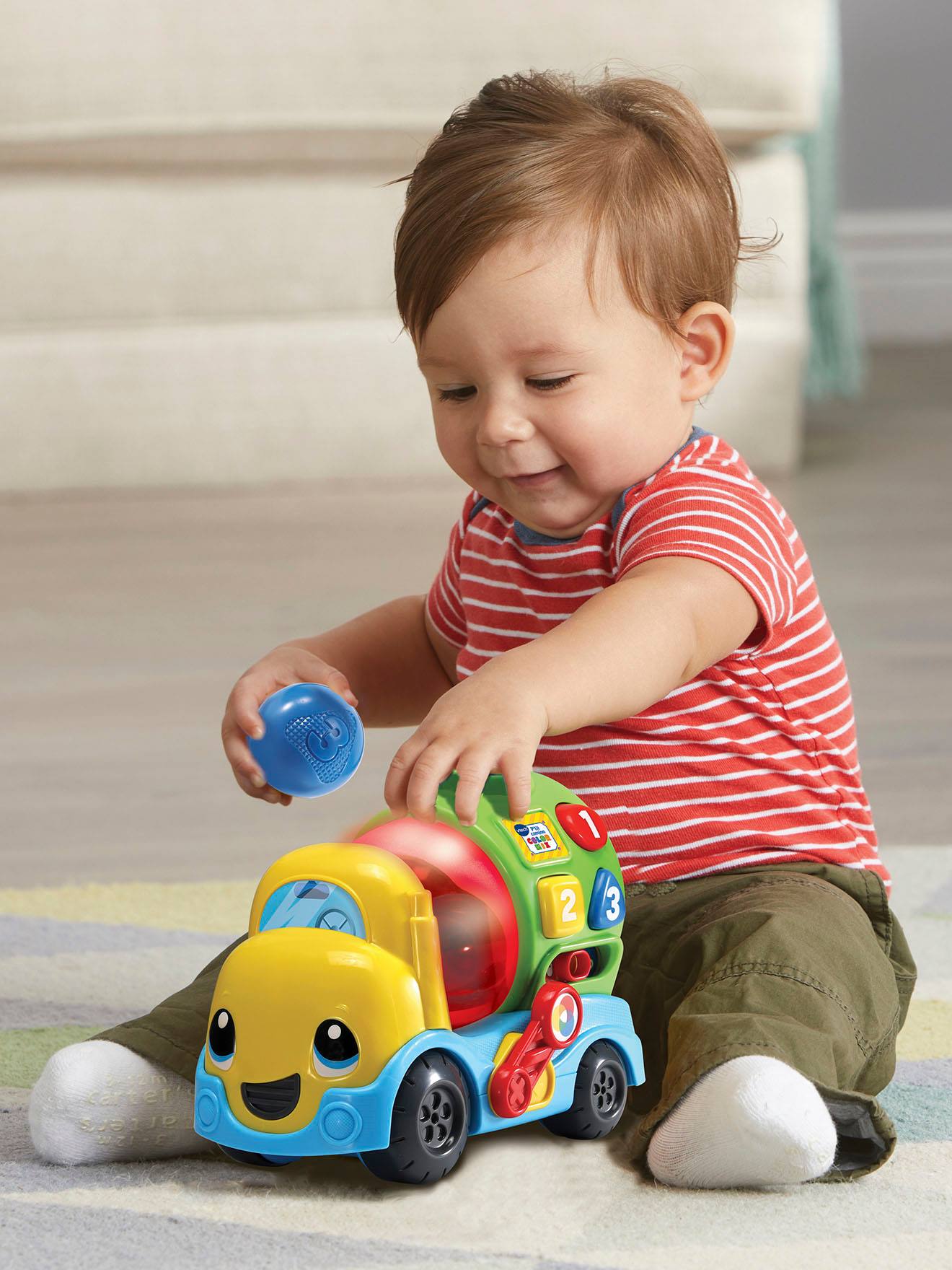 Vtech - P'tit Camion Color Mix Vtech Multicolore
