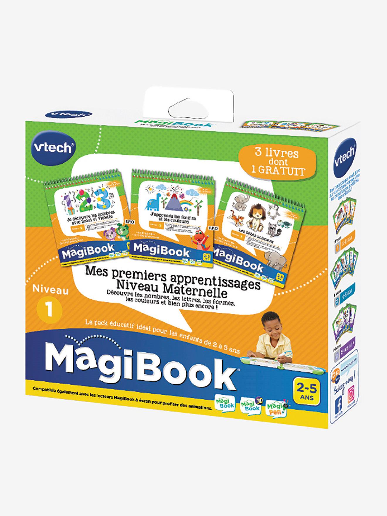 Vtech - Magibook – Mes Premiers Apprentissages Niveau Maternelle Vtech Multicolore