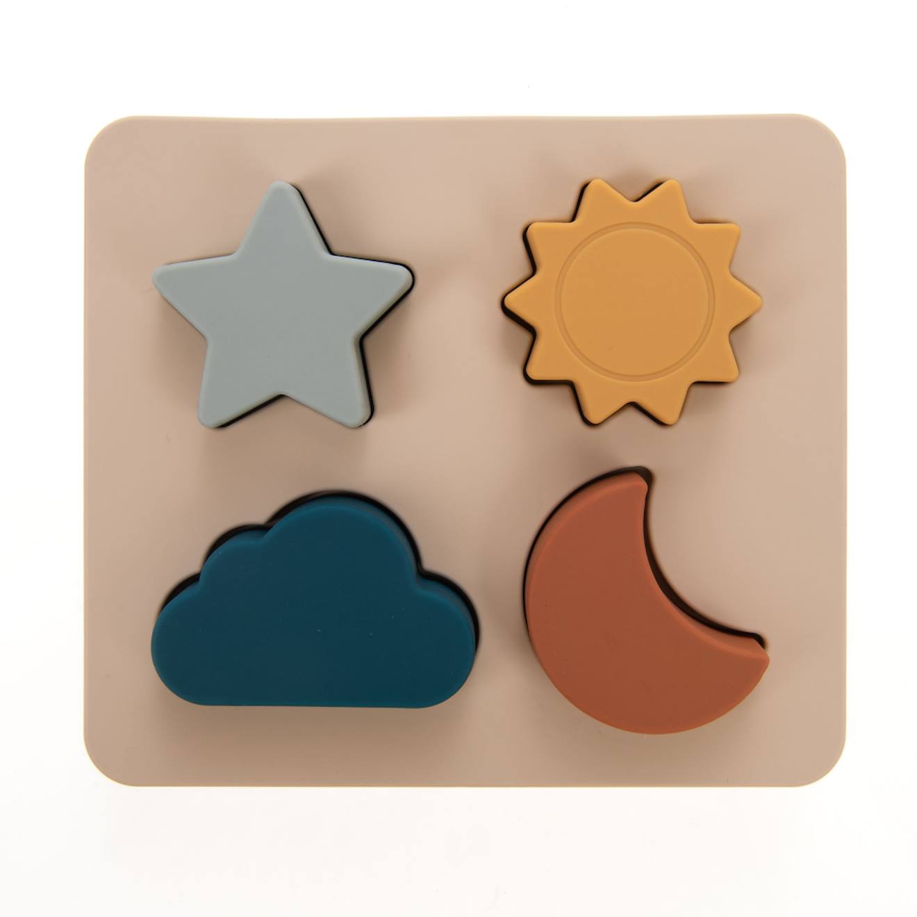 Puzzle En Silicone Multicolore