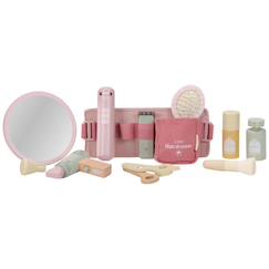 Jouet-Jeux d'imitation-Maison, bricolage et métiers-Set de coiffeur en bois