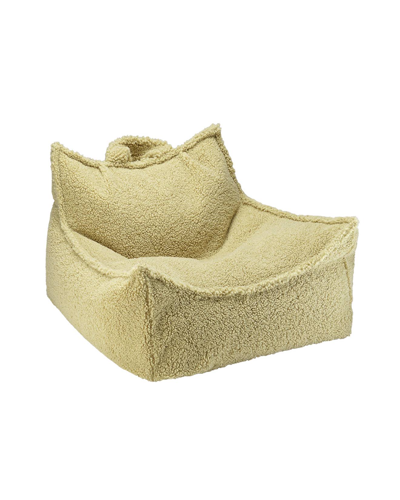 Pouf Poire Chambre Enfant - Fauteuil Comfortable En Teddy Matcha Pouf Poire Chambre Enfant - Fauteuil Comfortable En Teddy Matcha