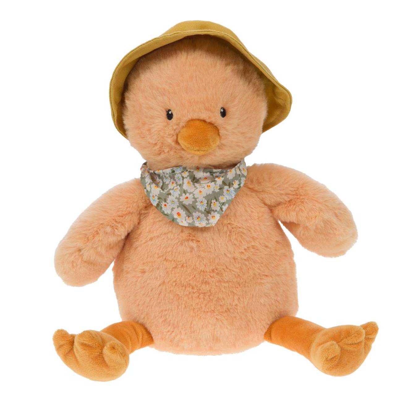 Peluche Justin Le Poussin Orange