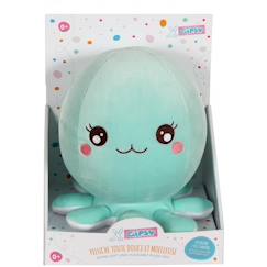 Jouet-Premier âge-Peluches-Peluche - peluche baby squishi 22 cm - pieuvre verte