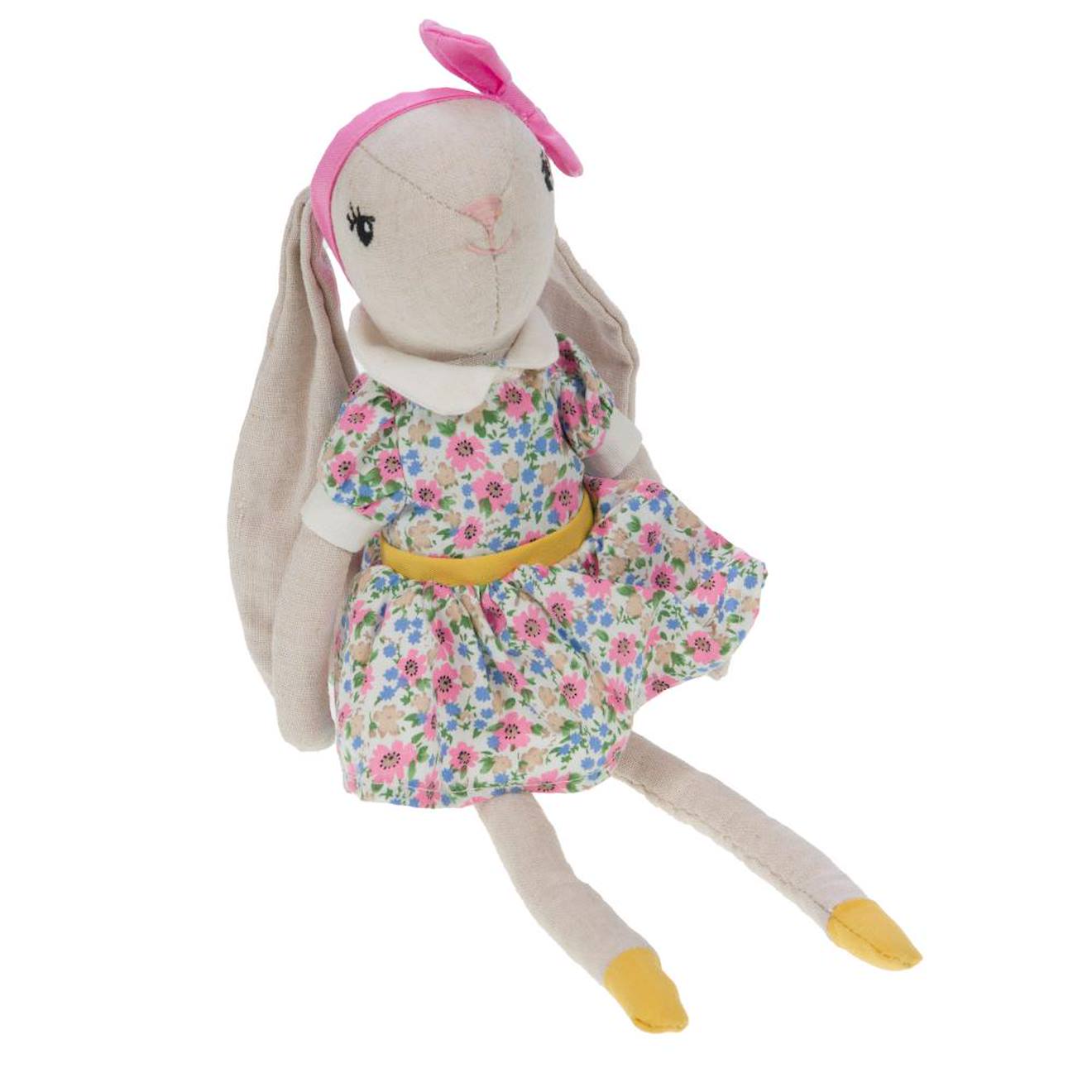 Peluche Ombeline La Lapine Multicolore