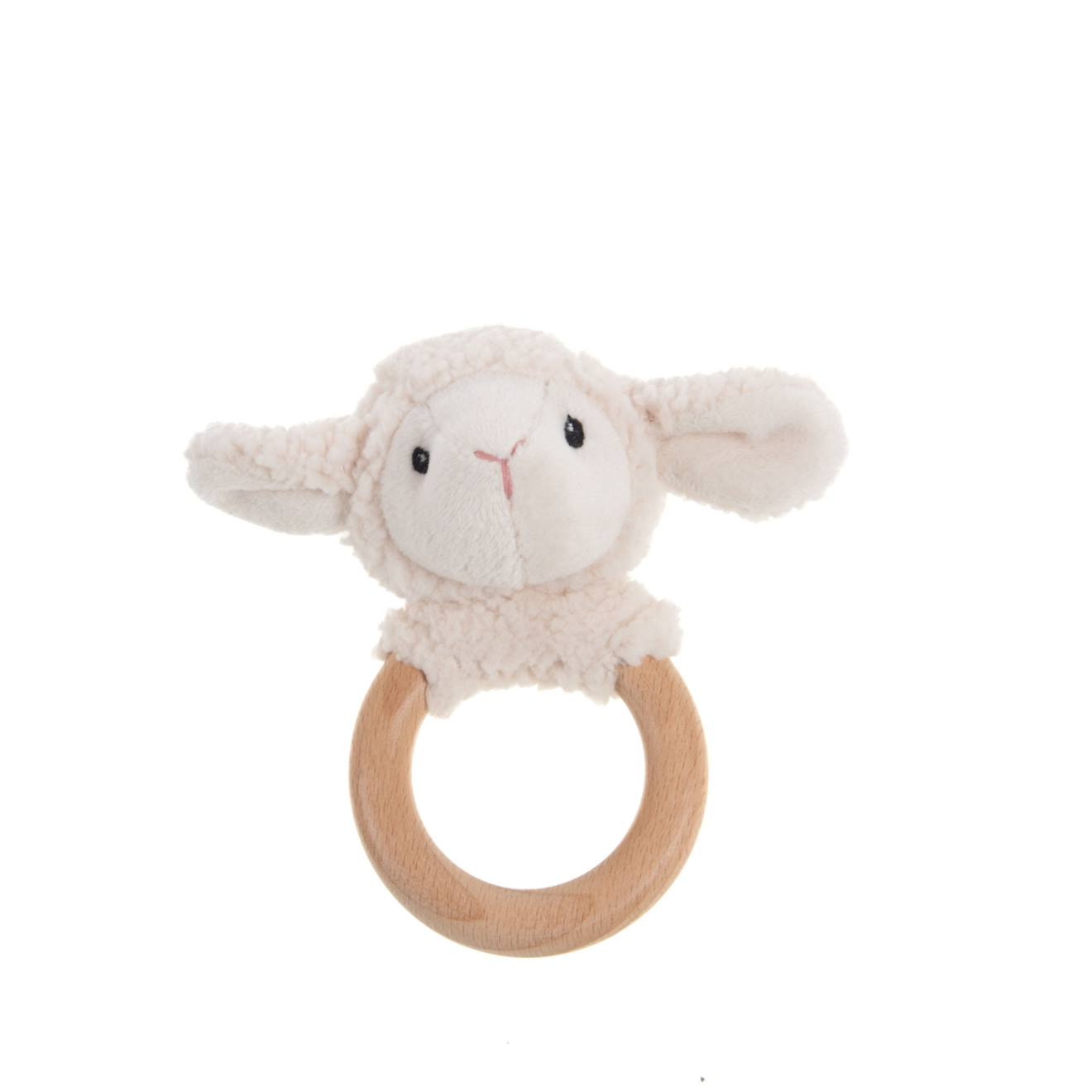 Hochet Anneau Louison Le Mouton Blanc