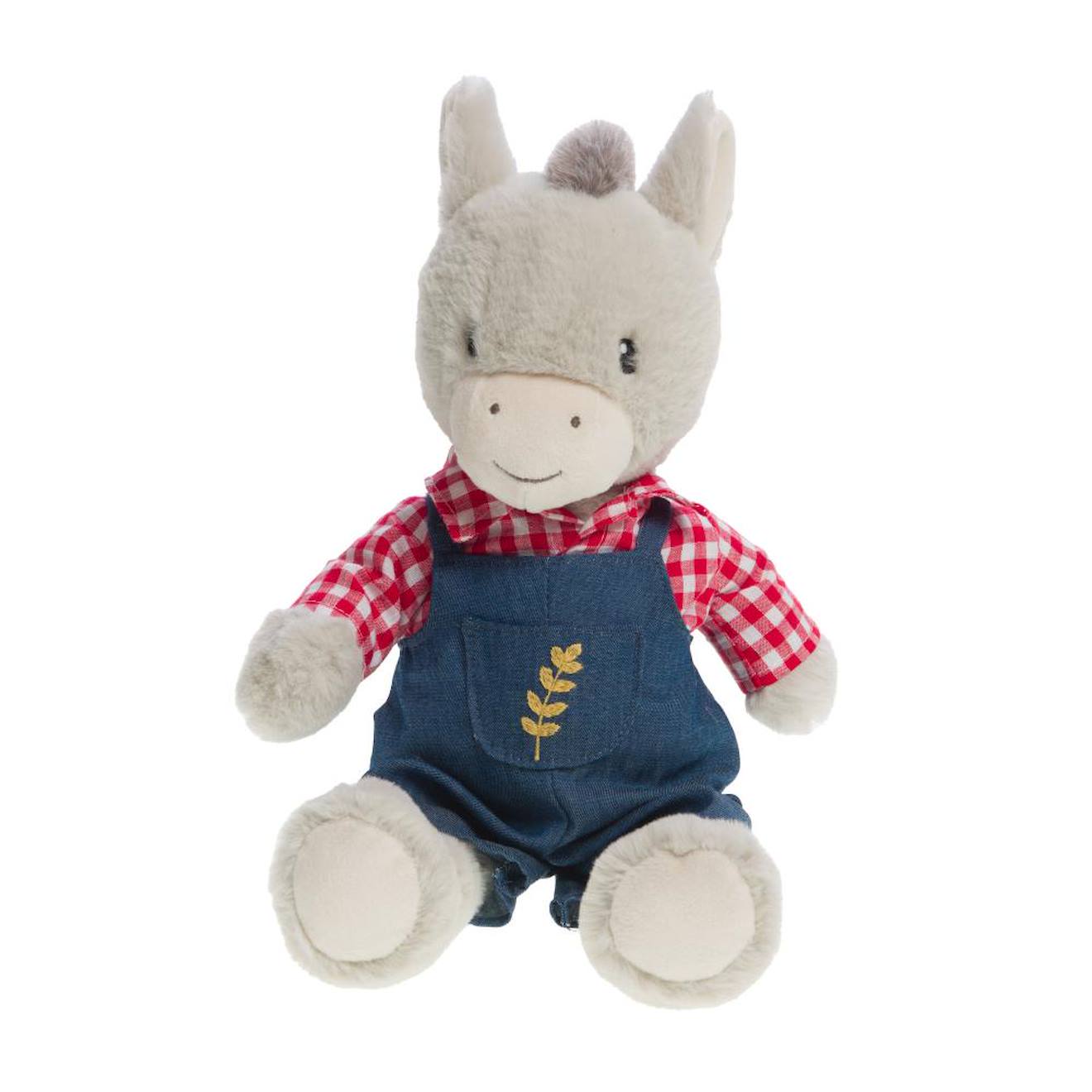 Peluche Estéban Le Petit Âne Gris