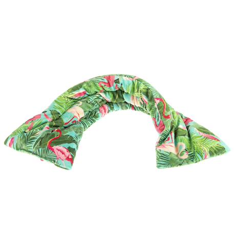 Bouillotte tour de cou Beige+Blanc+Bleu à pois+Bleu nuit+Bleu rayé+Bleu roi+Bordeaux+Caramel+Céleste+Corail+Géométrique orange/vert+Gris+Gris pailleté+Marron+Noir+Rose+Rose pailleté+Tropical noir+Tropical vert+Vert pastel 72 - vertbaudet enfant 