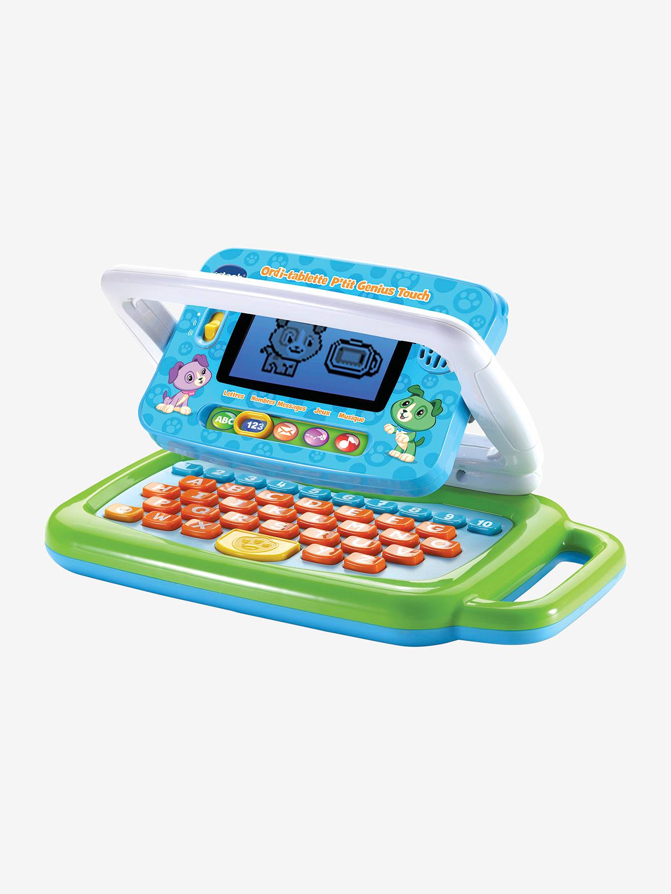 Ordi tablette P’tit Genius Touch VTECH multicolore Ordi tablette P’tit Genius Touch VTECH multicolore