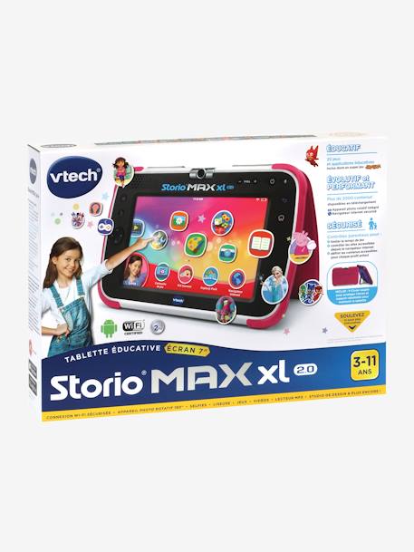 Tablette STORIO MAX XL 2.0 VTECH bleu+rose 7 - vertbaudet enfant 