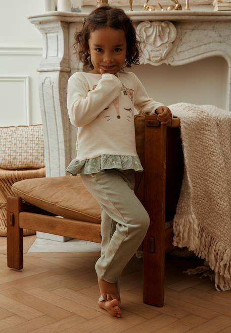 Bébé-Pyjama bébé 2 pièces en velours lison