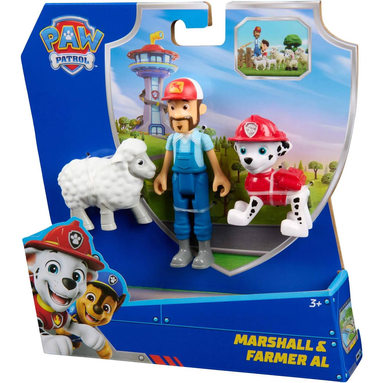 Paw Patrol - Marshall Et Ses Deux Amis Multicolore
