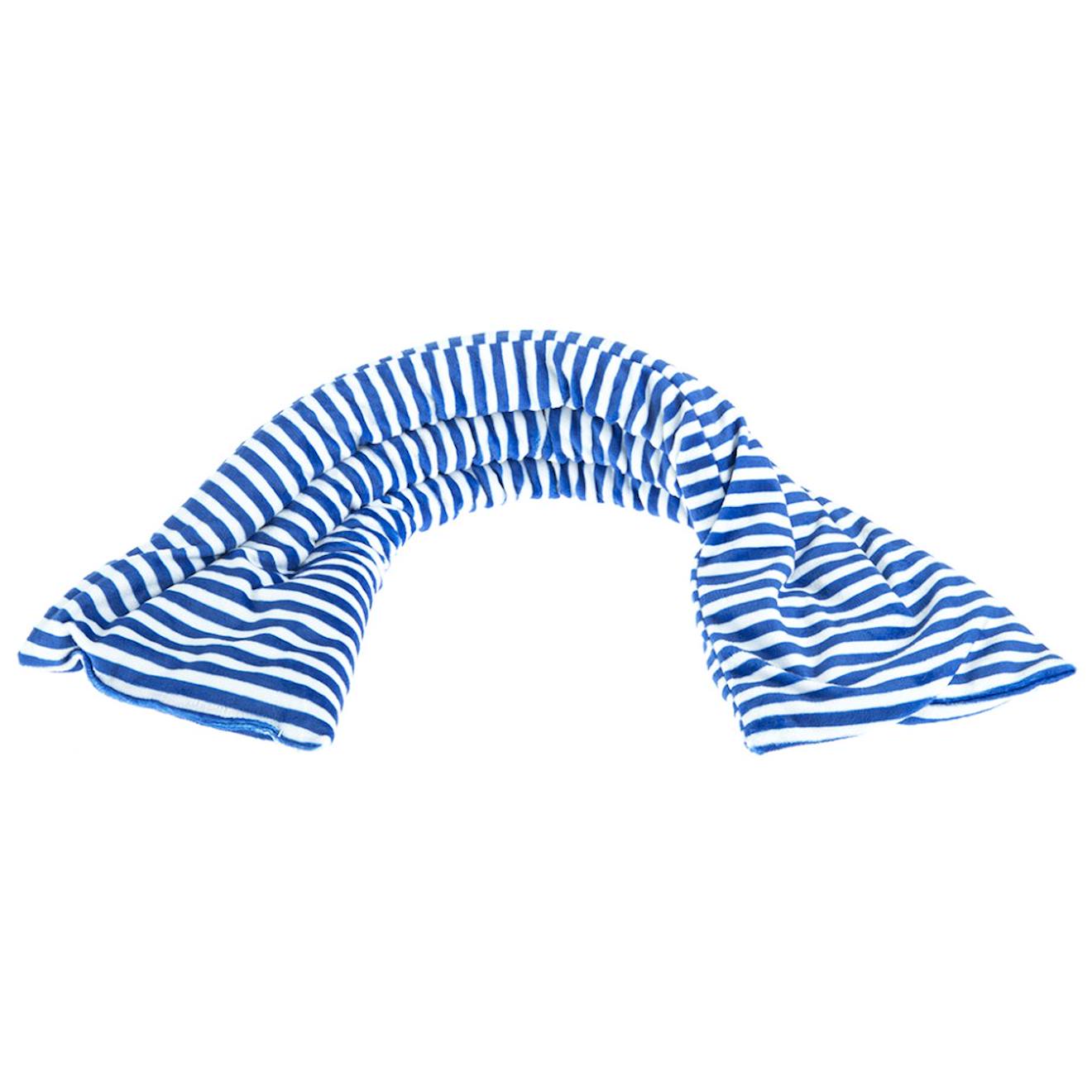 Bouillotte Tour De Cou Bleu Rayé