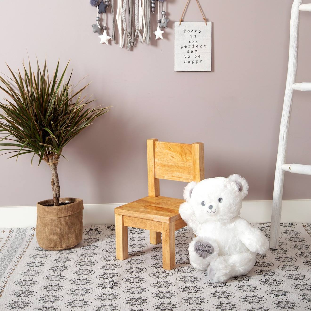 Lot De 2 Chaises Pour Enfants Montessori 1-4 Ans Naturel (Pioupiou Et Merveilles) - Image 1