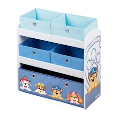 Meuble de rangement jouets avec 5 bacs en toile  - vertbaudet enfant