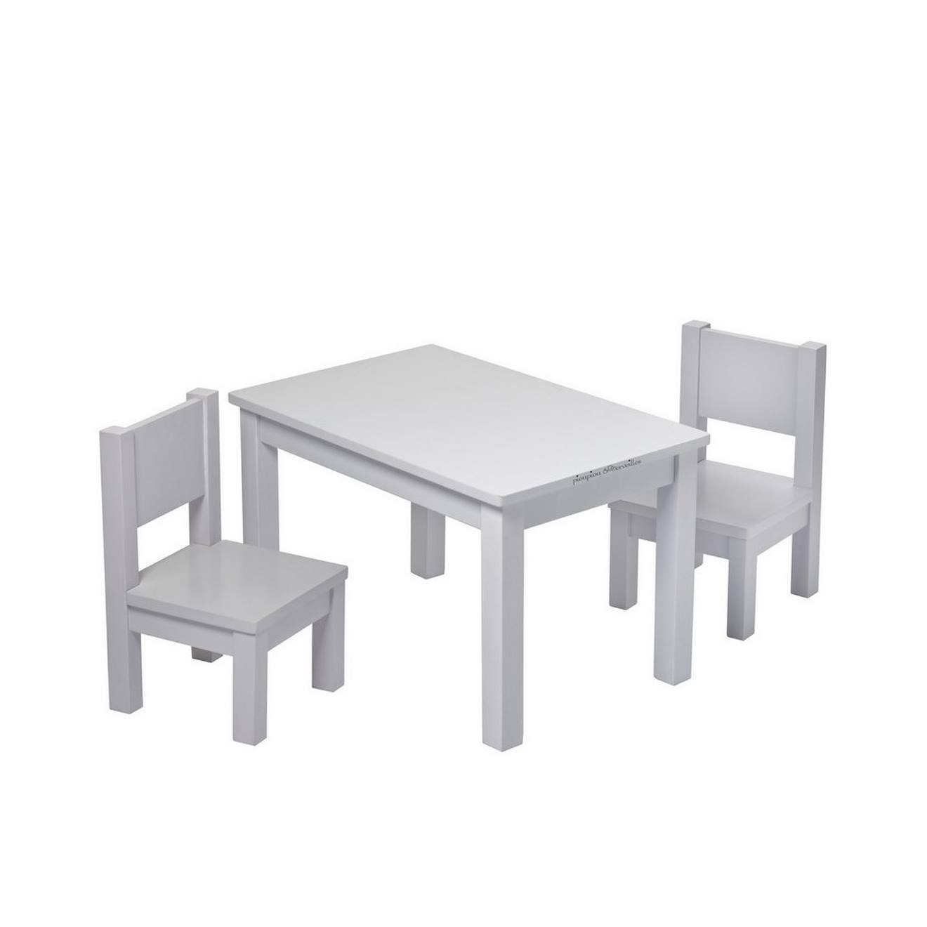 Ma Première Table Enfant Montessori 1-4 Ans Gris (Pioupiou Et Merveilles) - Image 2