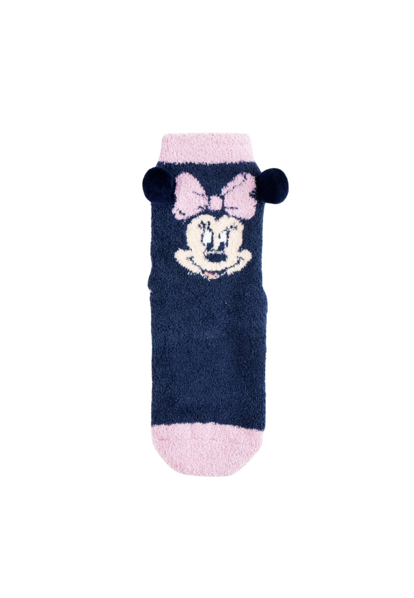 Chaussettes antidérapantes minnie bleu