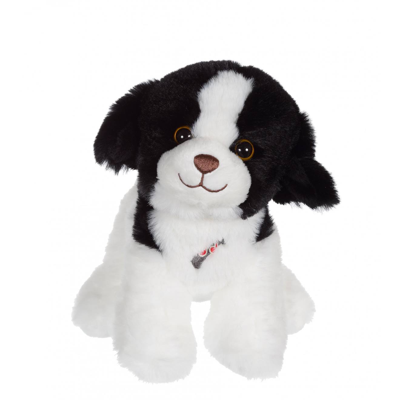 Peluche Chien - Dogz & Kats Sonores 18 Cm Noir