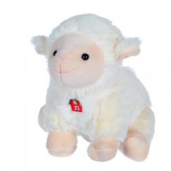 Jouet-Premier âge-Peluche - les pakidoo sonores en peluche 15 cm - agneau