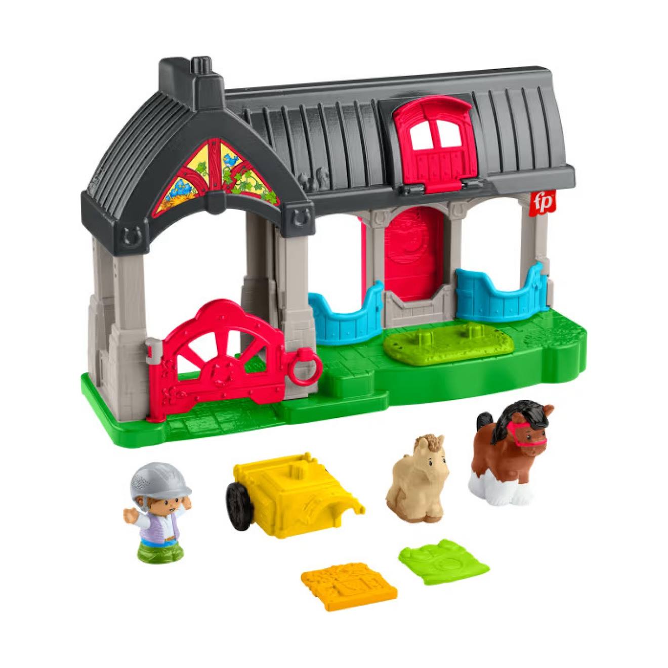 Fisher Price L'écurie Des Joyeux Chevaux Multicolore
