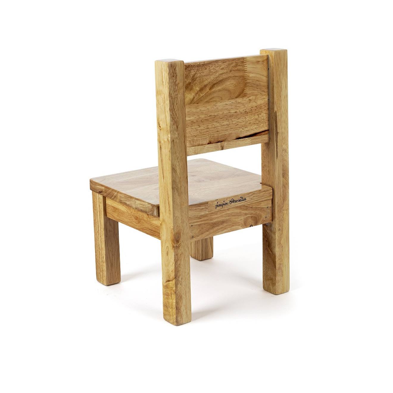 Lot De 2 Chaises Pour Enfants Montessori 1-4 Ans Naturel (Pioupiou Et Merveilles) - Image 2