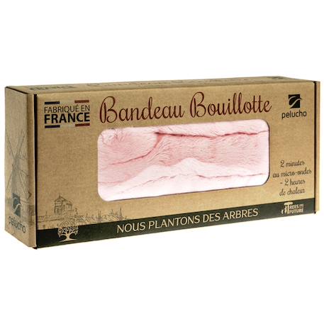 Bouillotte tour de cou Beige+Blanc+Bleu à pois+Bleu nuit+Bleu rayé+Bleu roi+Bordeaux+Caramel+Céleste+Corail+Géométrique orange/vert+Gris+Gris pailleté+Marron+Noir+Rose+Rose pailleté+Tropical noir+Tropical vert+Vert pastel 60 - vertbaudet enfant 