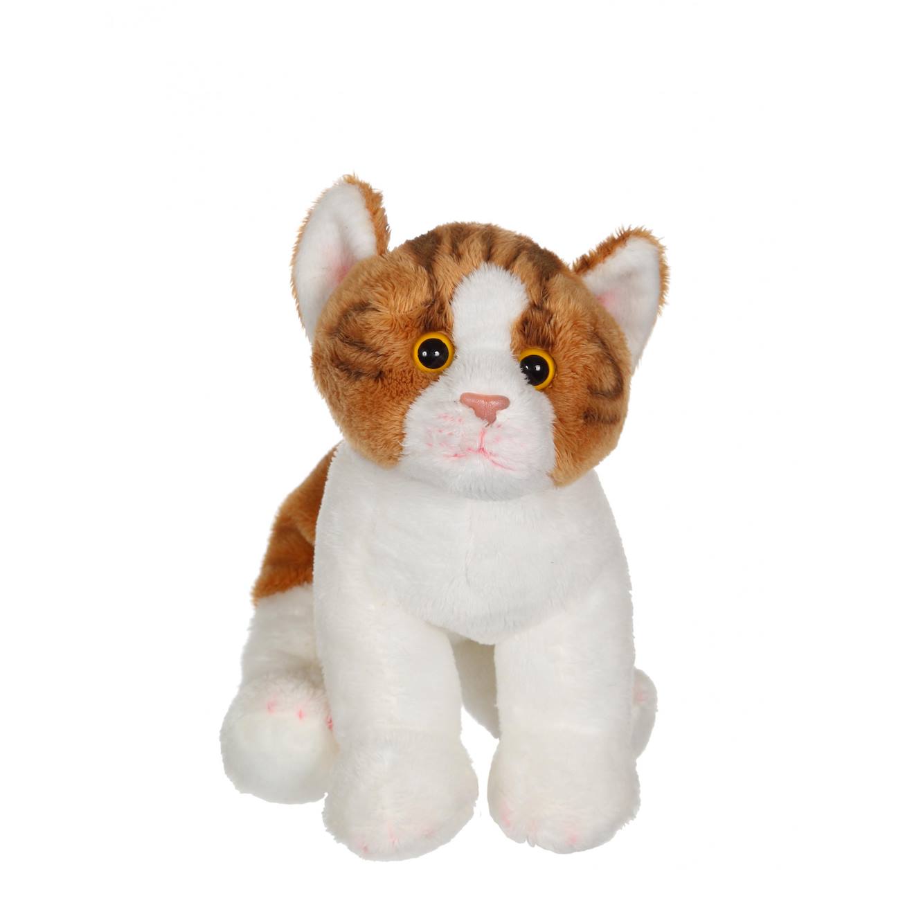 Peluche Chat Floppikitty 22 Cm Orange