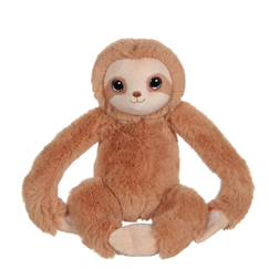 Jouet-Premier âge-Peluches-Peluche - peluche paresseux caramel - 42 cm