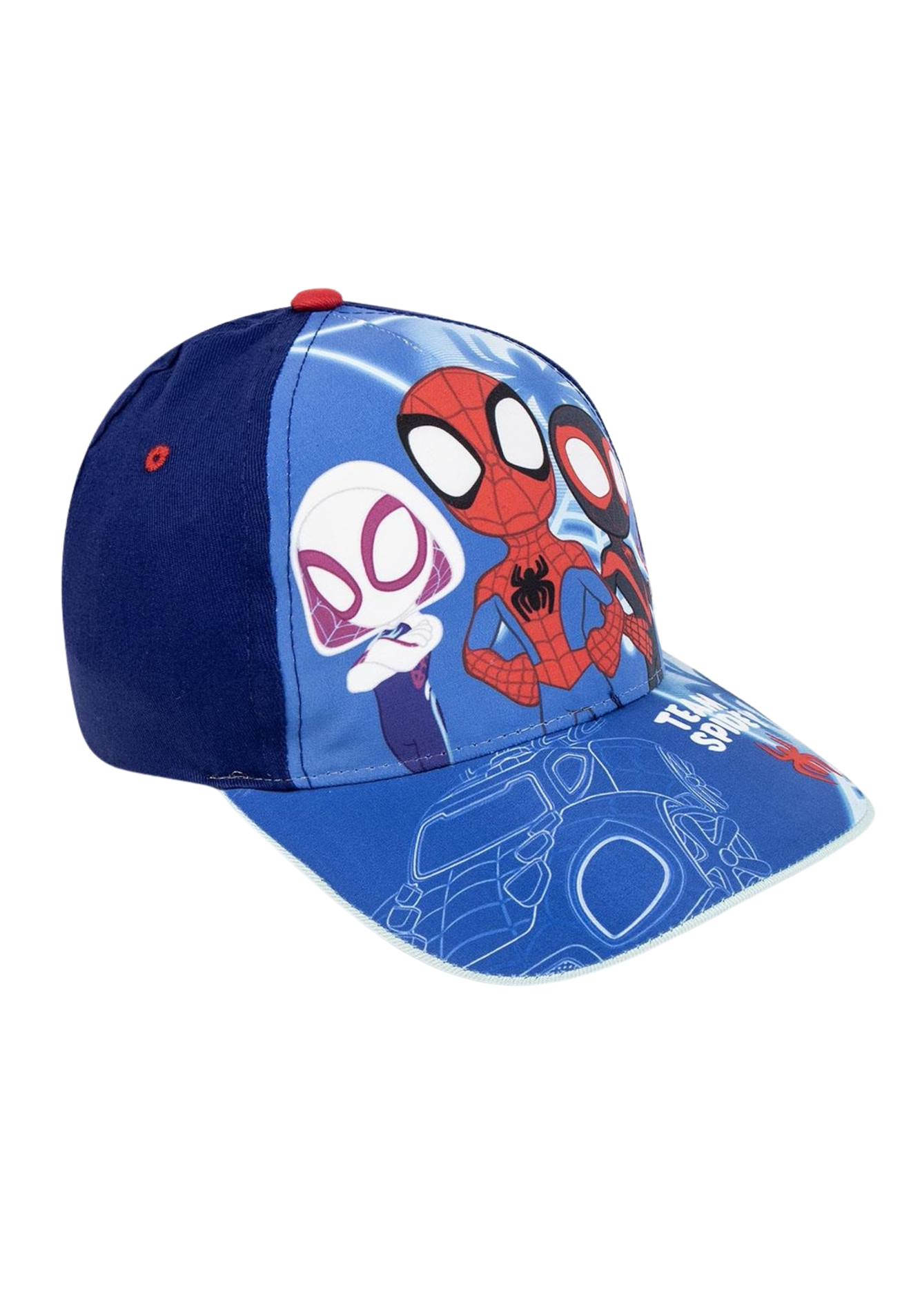 Casquette Super Héros Pour Enfant - Spiderman Bleu