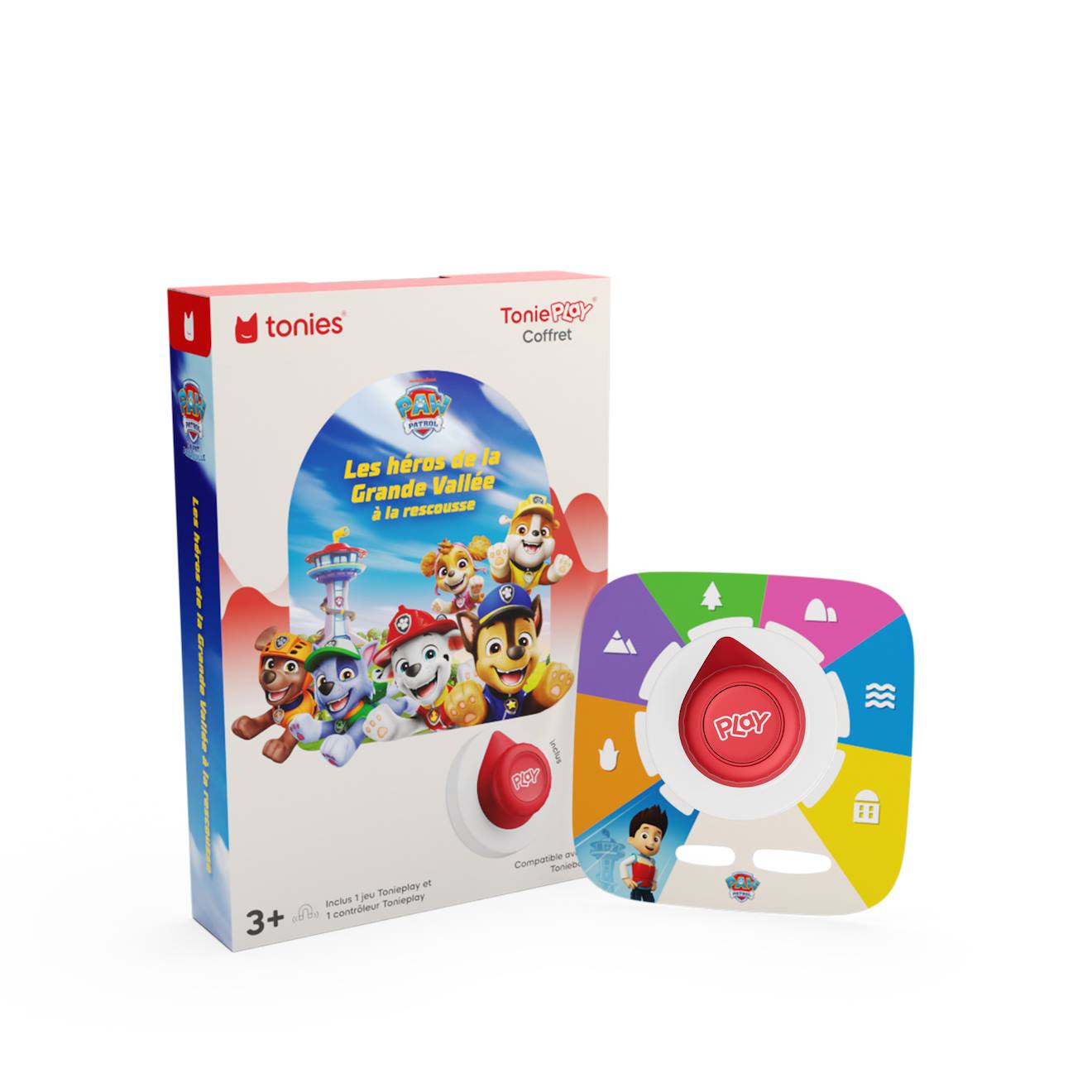 Le Coffret Tonieplay : Paw Patrol + Le Contrôleur Multicolore