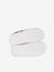 Baskets enfant garçon cuir à scratchs écru+lot blanc 12 - vertbaudet enfant 