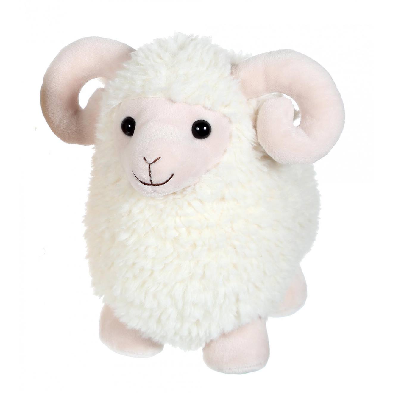 Peluche - Funny Bélier Crème - 30 Cm Beige