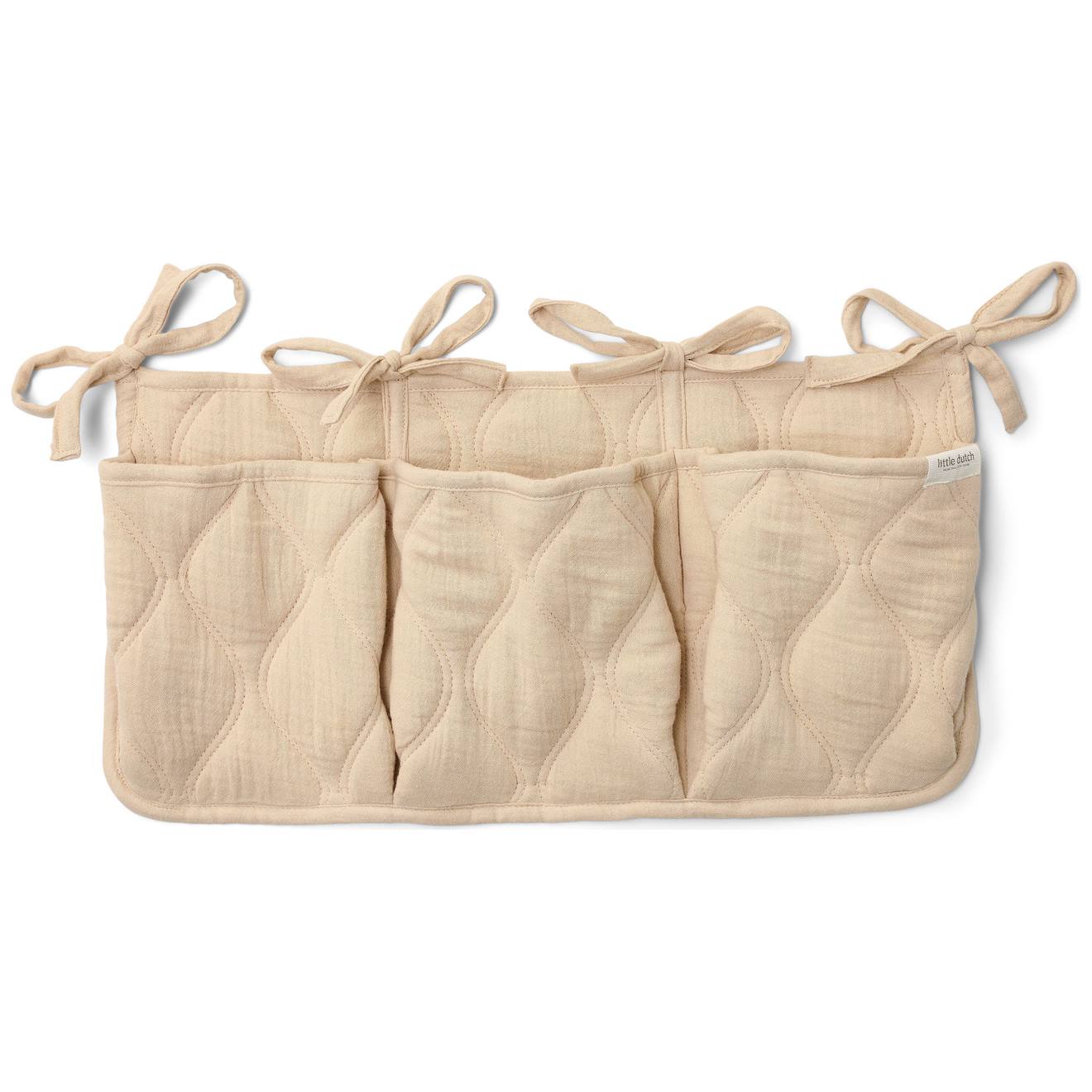 Organisateur De Lit Pure Soft Beige Beige (Little Dutch) - Couverture
