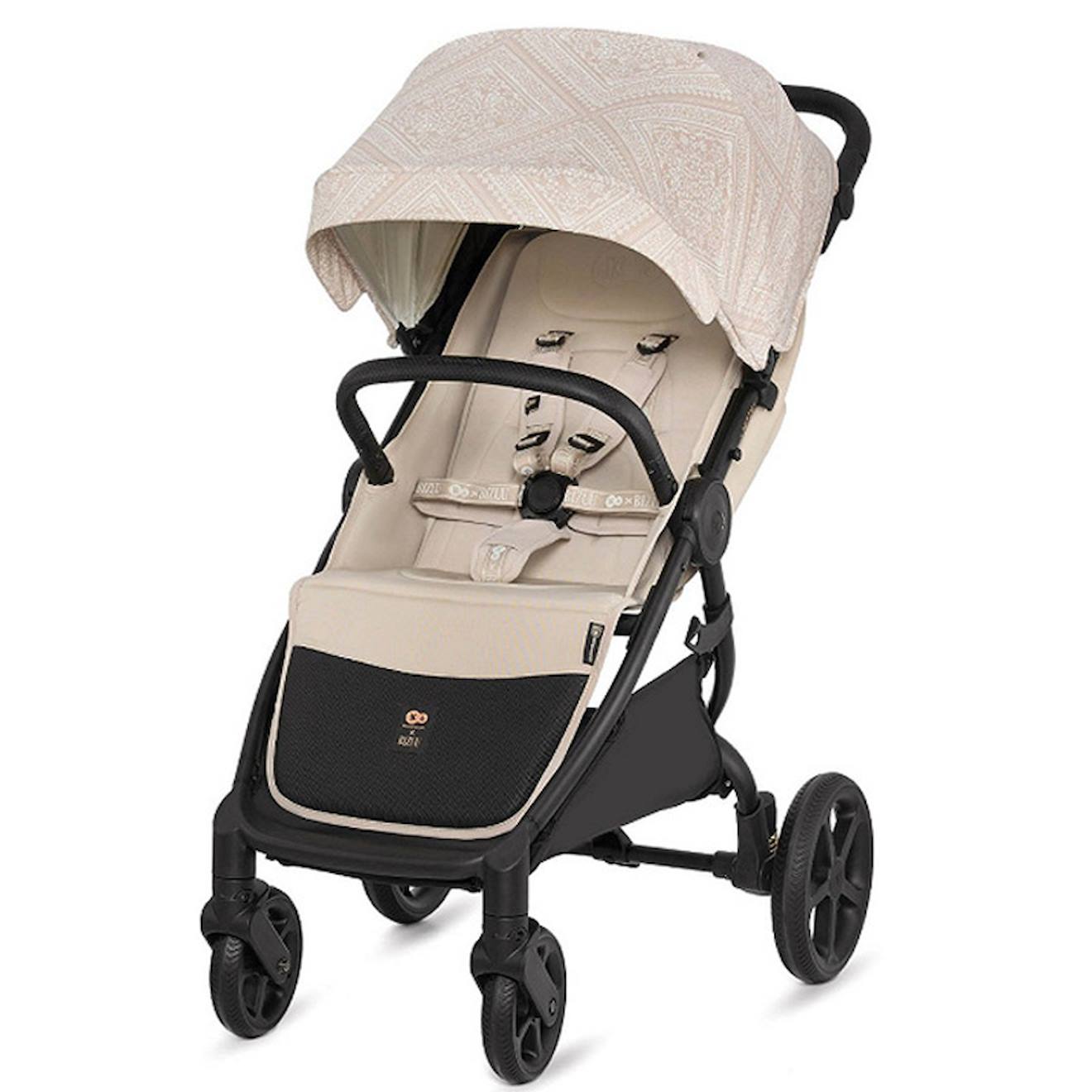 Poussette+Compacte+Avec+Suspension+Et+Protection+Upf50++Pour+Bebe+Beige
