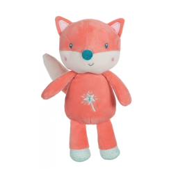 Peluche - petits musicaux les ptits féeriques renard - 17 cm  - vertbaudet enfant