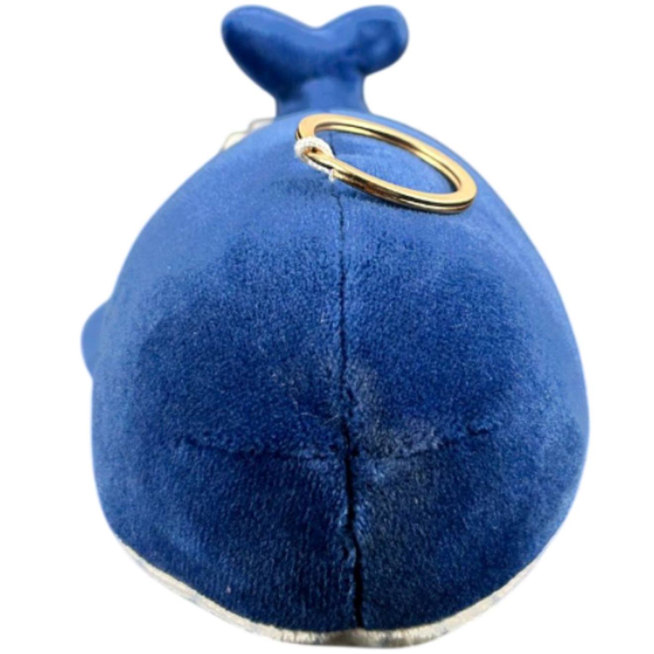 Porte-clé Peluche Nemu Nemu Kanaroa La Baleine (13 Cm) Bleu, Blanc (Nemu Nemu) - Image 1